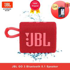 CAIXA DE SOM JBL GO3 IPX7 BLUETHOOTH RED