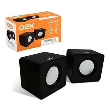CAIXA DE SOM OEX SK-102 SPEAKER CUBE PR