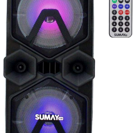 CAIXA DE SOM SUMAY TAURUS SM-CAP20 220W BT/USB/AUX