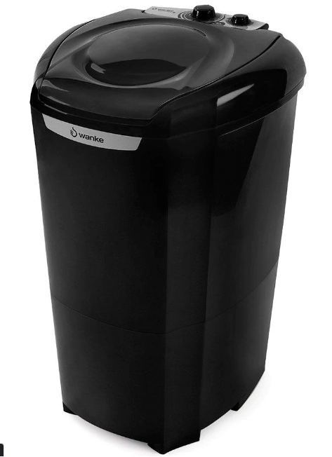 LAVADORA WANKE BARBARA 10KG PRETO 220V