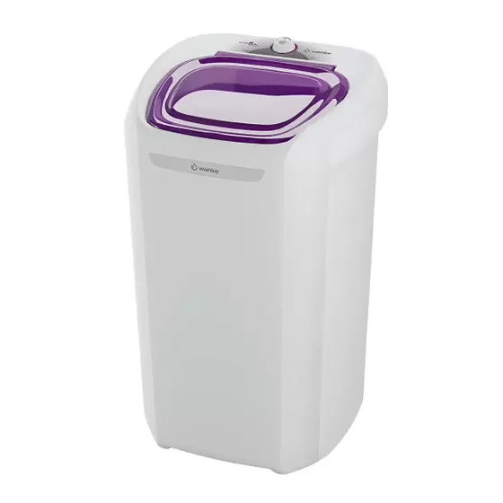 LAVADORA WANKE PIETRA 8,5KG BRANCA/LILAS 127V