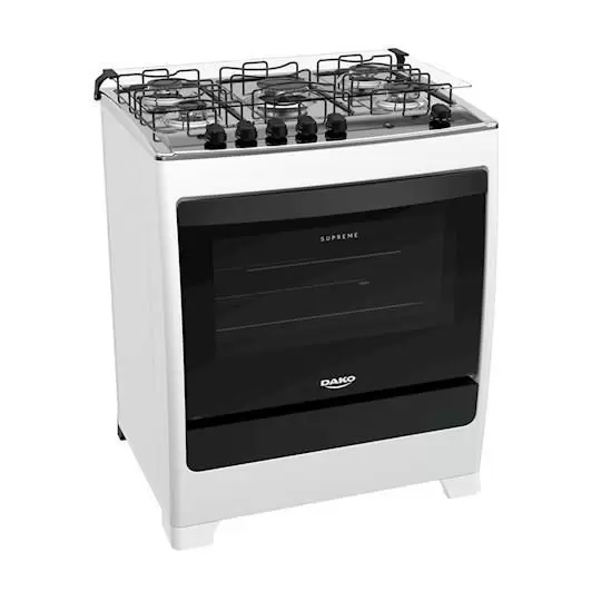 FOGAO DAKO 5 BC SUPREME MESA INOX BRANCO