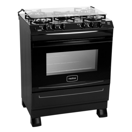 FOGAO REALCE 5 BC ZEUS GLASS PRETO