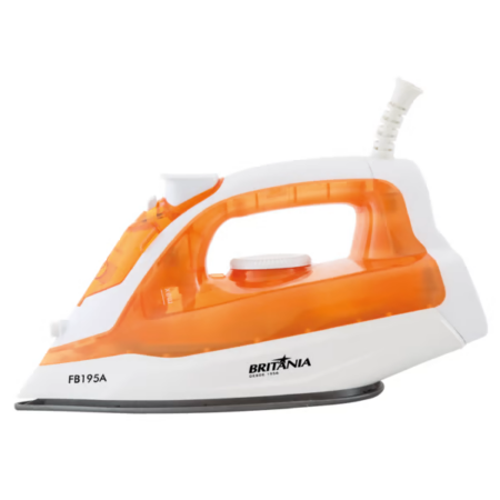 FERRO A VAPOR BRITANIA ANTIADERENTE FB-195A BCO/LAR 127V