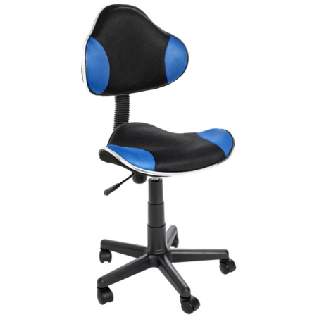 CADEIRA GIRATORIA BEST ANATOMICA C-101A PRETO/AZUL