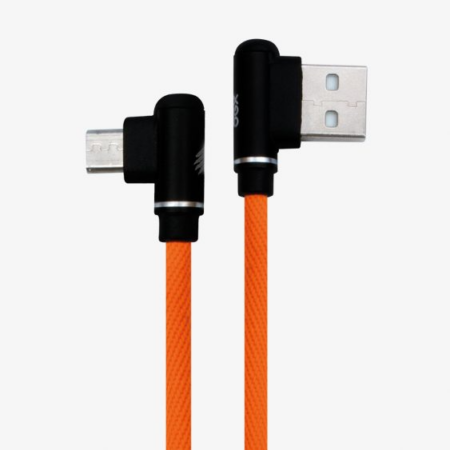 CABO USB OEX C-30 GAMER MICRO USB V8 90° 2.1A 1 MTS