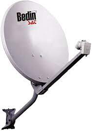 PARABOLA DE AÇO BEDIN SAT 60CM + LNB BANDA KU