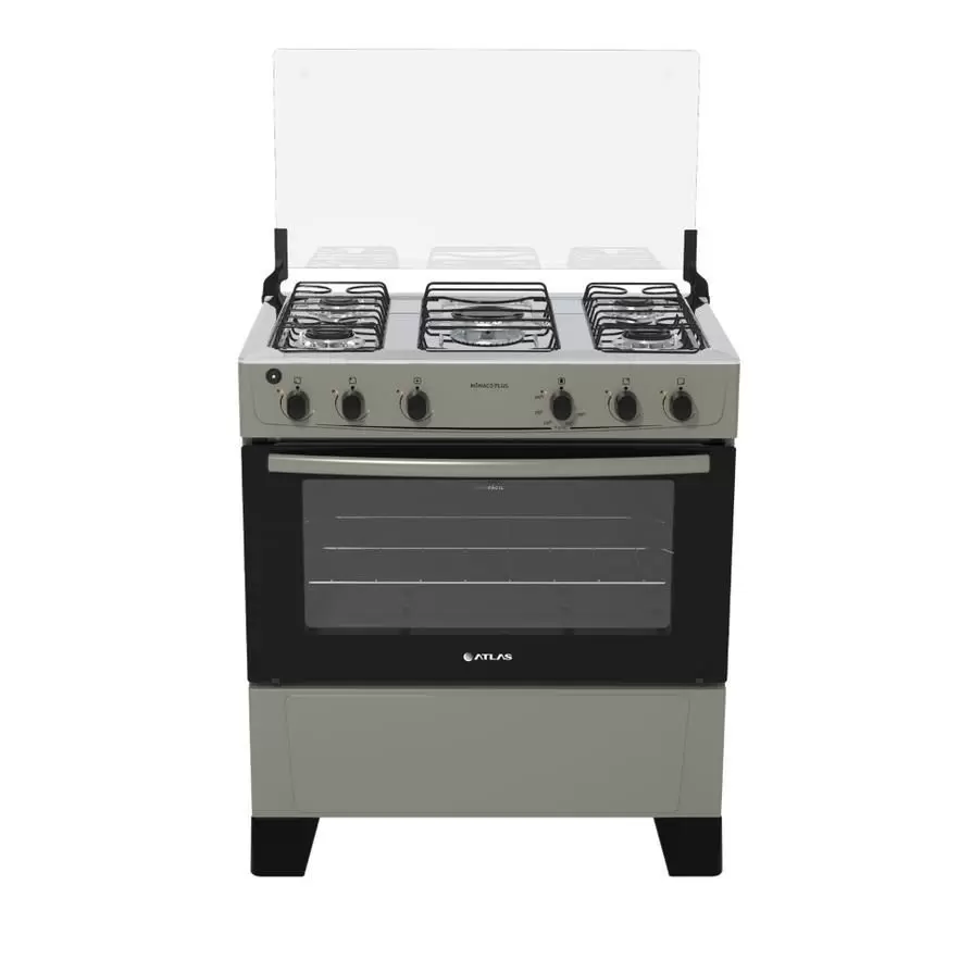 FOGAO ATLAS 5 BC MONACO PLUS MESA INOX TITANIUM