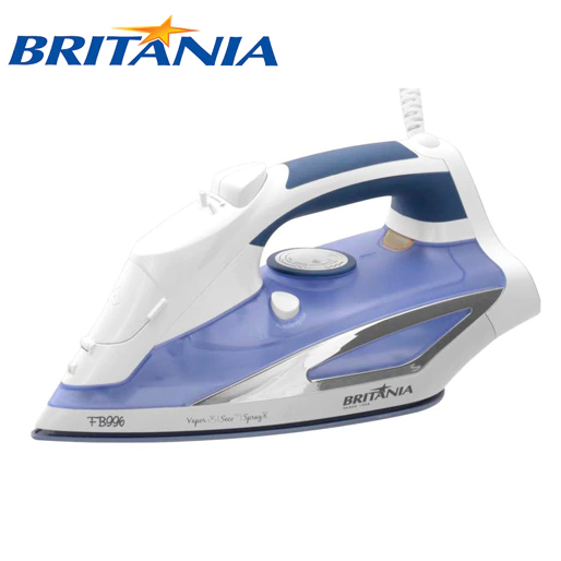 FERRO DE PASSAR BRITANIA CERAMIC FB-996 AZUL 127V