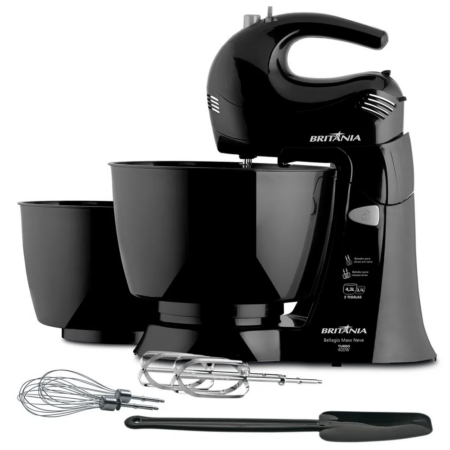 BATEDEIRA BRITANIA BELLAGIO MAXX PRETO 127V