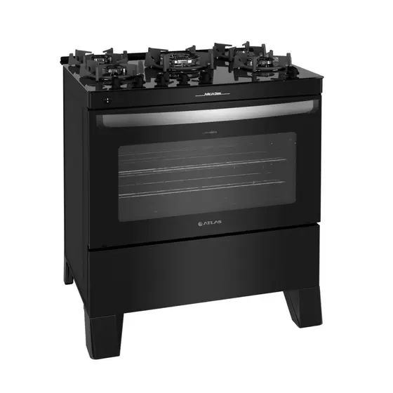 FOGAO ATLAS 5 BC AGILE UP GLASS MESA DE VIDRO PTO BIV