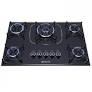 FOGAO ATLAS COOKTOP 5 BC AGILE UP TRIPLA CHAMA PRETO