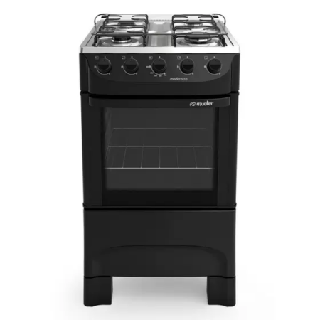 FOGAO MUELLER 4 BC MODERATTO G6 PRETO FOSCO