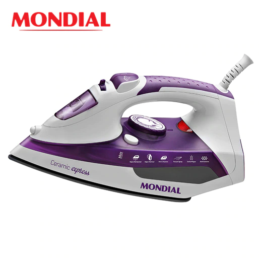 FERRO MONDIAL A VAPOR F-40 BASE CERAMICA 127V