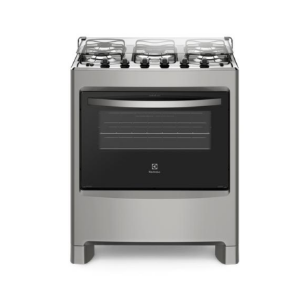 FOGAO ELECTROLUX 5 BC 76LSU ULTRA CHAMA PRATA BIV