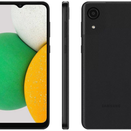 CELULAR SAMSUNG GALAXY A03 CORE SM-A032M/DS 4G PRETO