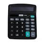 CALCULADORA DE MESA VIGHS 12 DIGITOS V-837B PRETO