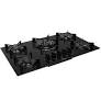 FOGAO ATLAS COOKTOP 5 BC U TOP MESA DE VIDRO PRETO