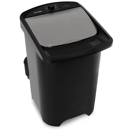 LAVADORA MUELLER 8KG SUPERTANK LITE PRETA 220V