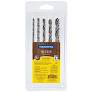 JOGO DE BROCAS TRAMONTINA 5 PCS ACO RAPIDO HSS