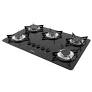 FOGAO NARDELLI 5 BOCAS COOKTOP SAFE 5 PRETO FLANGE