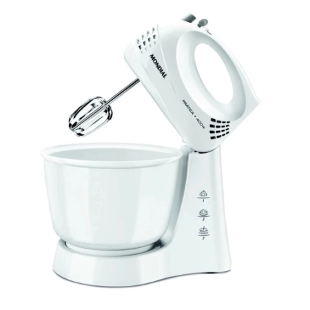 BATEDEIRA MONDIAL B-44-W PRATICA 3 VEL.BRANCA 127V