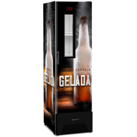 CERVEJEIRA METALFRIO VN28F 324 LTS PRETO 127V