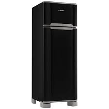 REFRIGERADOR ESMALTEC 276 LTS 2 PORTAS PRETO 127V