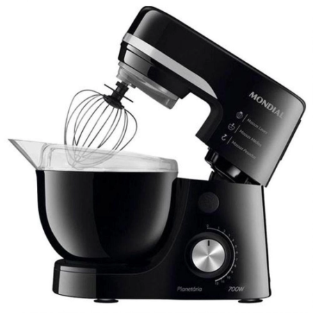 BATEDEIRA PLANETARIA MONDIAL BP-03-B 12 VEL.PRETA 127V