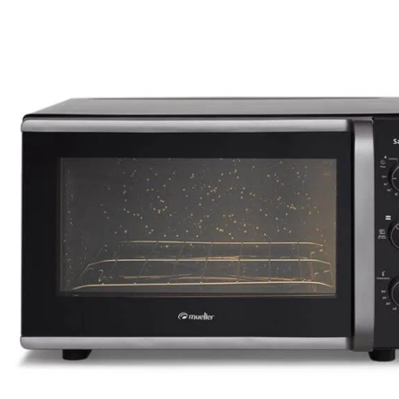 FORNO ELETRICO MUELLER SAPORE 44L VIDRO PRETO 127V
