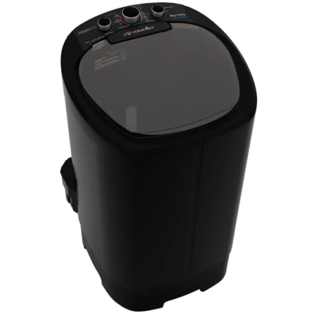 LAVADORA MUELLER 16KG BIG AQUATEC PRETA 220V
