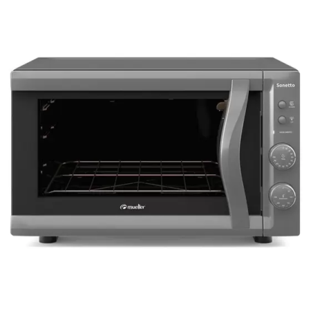 FORNO ELETRICO MUELLER SONETTO G3 GRAFITE 127V