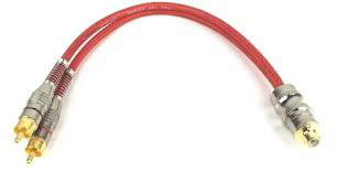 CABO RCA BLINDADO 400PRO 1 FEMEA  + 2 MACHOS