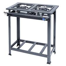 FOGAO INDUSTRIAL TRON 2 BOCAS C/GRELHA GRAFITE