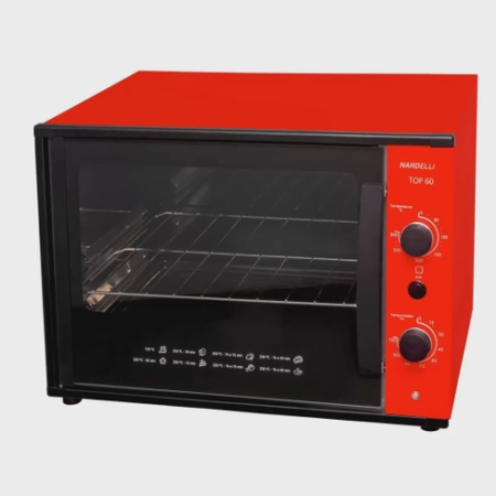 FORNO ELETRICO NARDELLI TOP 60 LITROS RED 127V