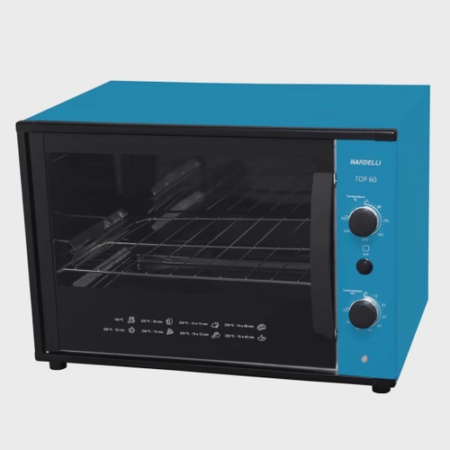 FORNO ELETRICO NARDELLI TOP 60 LITROS BLUE 127V