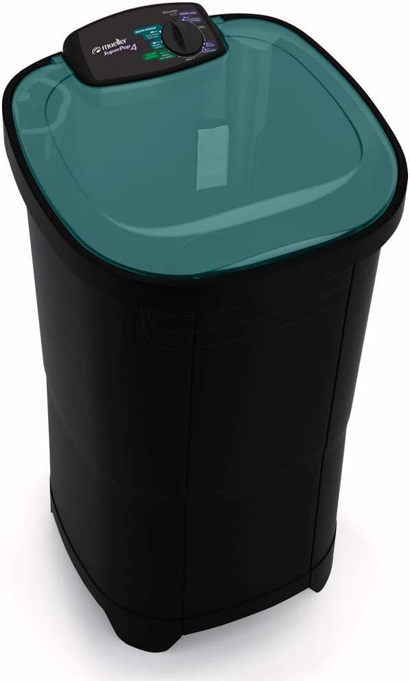 LAVADORA MUELLER SUPER POP 4KG PRETA 127V