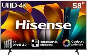 SMART TV HISENSE 58 POL.UHD 58A6N WIFI/USB/HDMI