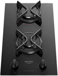 FOGAO DAKO COOKTOP 2 BC SUPREME PRETO BIVOLT