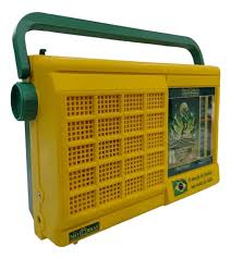 RADIO PORTATIL MOTOBRAS 2 FX RM-PFT 26AC VD/AMARELO