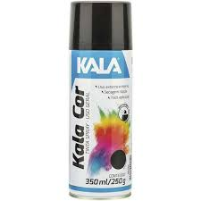 TINTA SPRAY KALA 350ML USO GERAL PRETO FOSCO