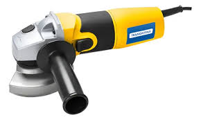 ESMERILHADEIRA TRAMONTINA 4.1/2 800W AMARELA 127V